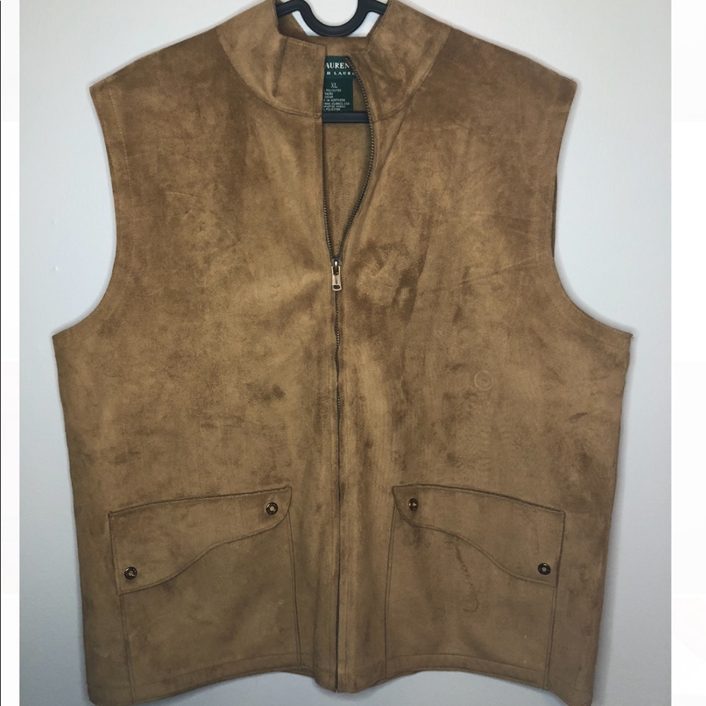 Ralph Lauren Suede Vest